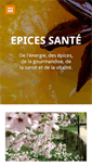 Mobile Screenshot of epices-sante.com